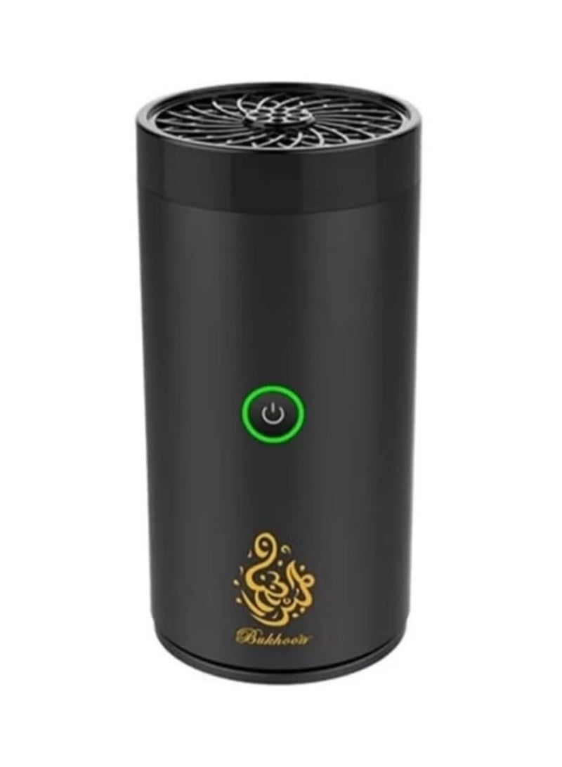 بخون مبخرة سيارة قابلة لإعادة الشحن بمنفذ USB من النوع C موديل جديد باللون الأسود - Image 1